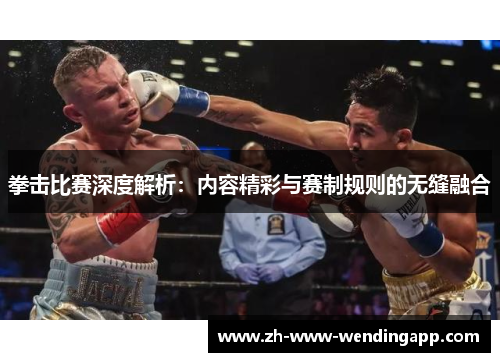 拳击比赛深度解析:内容精彩与赛制规则的无缝融合 拳击比赛深度解析:内容精彩与赛制规则的无缝融合