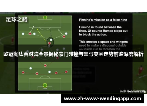 欧冠淘汰赛对阵全景揭秘豪门碰撞与黑马突围走势前瞻深度解析